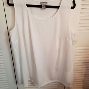 Catherine's 1X Silky sleeveless blouse